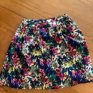 J. Crew Floral Women's Skirt, size 4